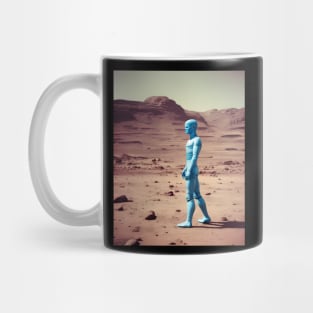 Robot on Mars Mug